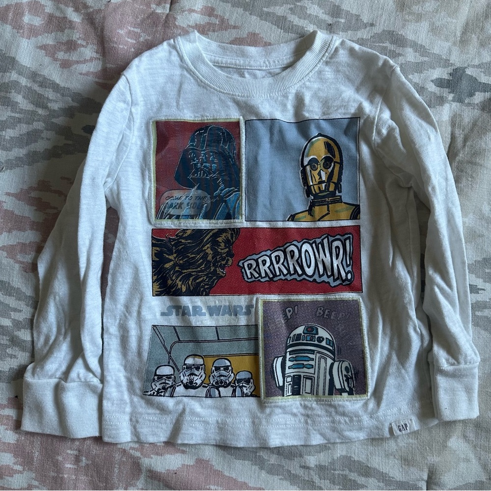 Gap Star Wars Graphic Long Sleeve Tee